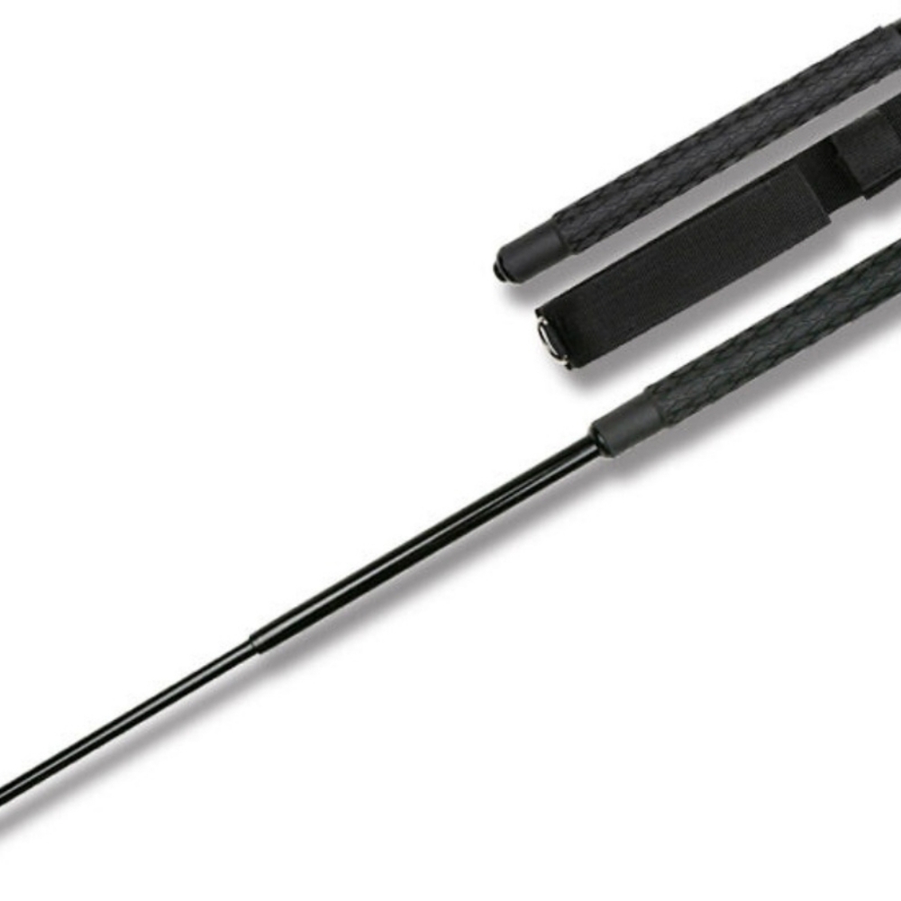 16 Inch Expandable Police Steel Baton Black